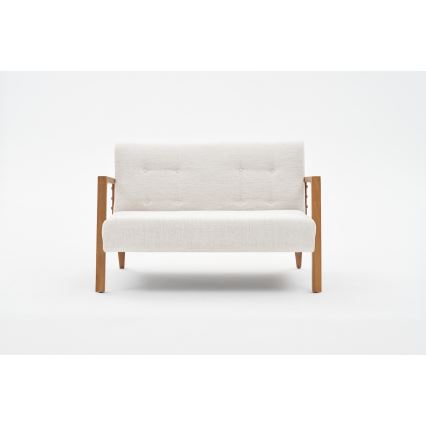 Sofa dwuosobowa TUMI kremowa