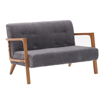 Sofa dwuosobowa TUMI szara