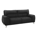 Sofa trzyosobowa LIVORNO czarny