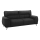 Sofa trzyosobowa LIVORNO czarny