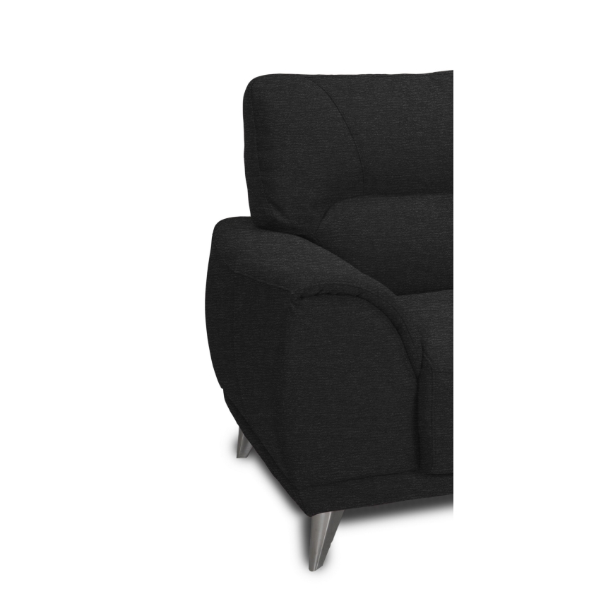 Sofa trzyosobowa LIVORNO czarny