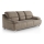Sofa trzyosobowa RIMINI brązowy