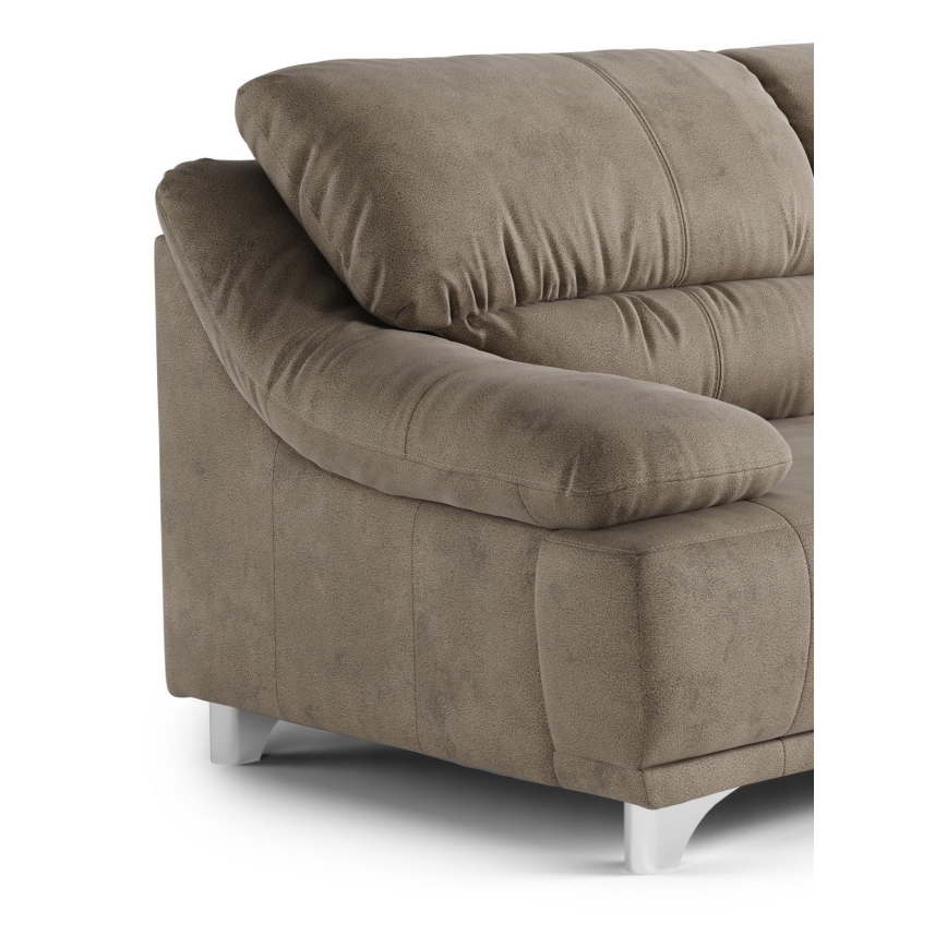 Sofa trzyosobowa RIMINI brązowy
