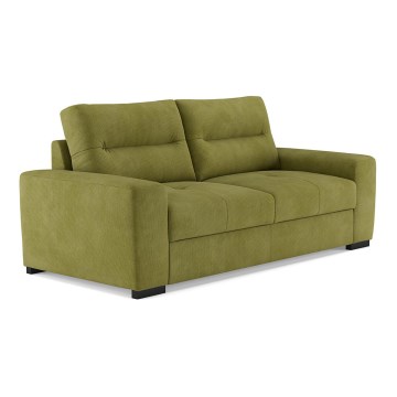 Sofa trzyosobowa składana COMO zielona
