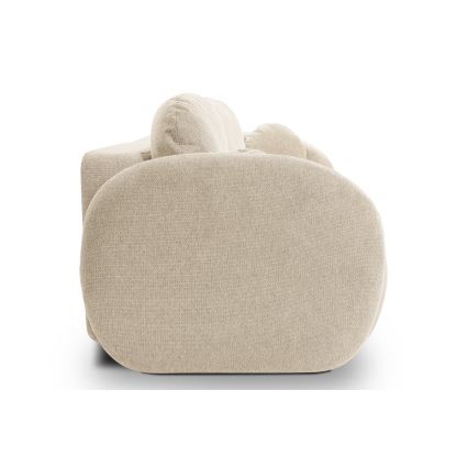 Sofa trzyosobowa składana OLBIA beżowa