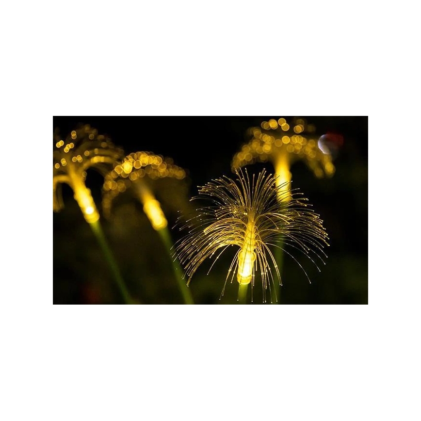 Solarna dekoracyjna oprawa LED z czujnikiem 6xLED/1,2V 3000K 77 cm 600 mAh IP44