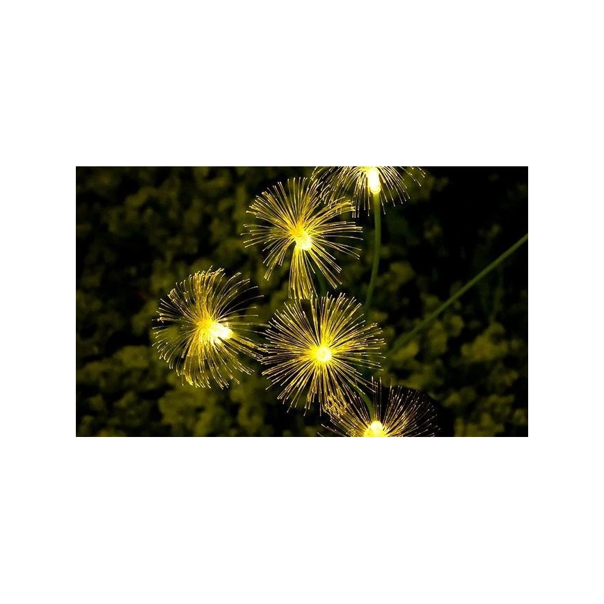 Solarna dekoracyjna oprawa LED z czujnikiem 6xLED/1,2V 3000K 77 cm 600 mAh IP44