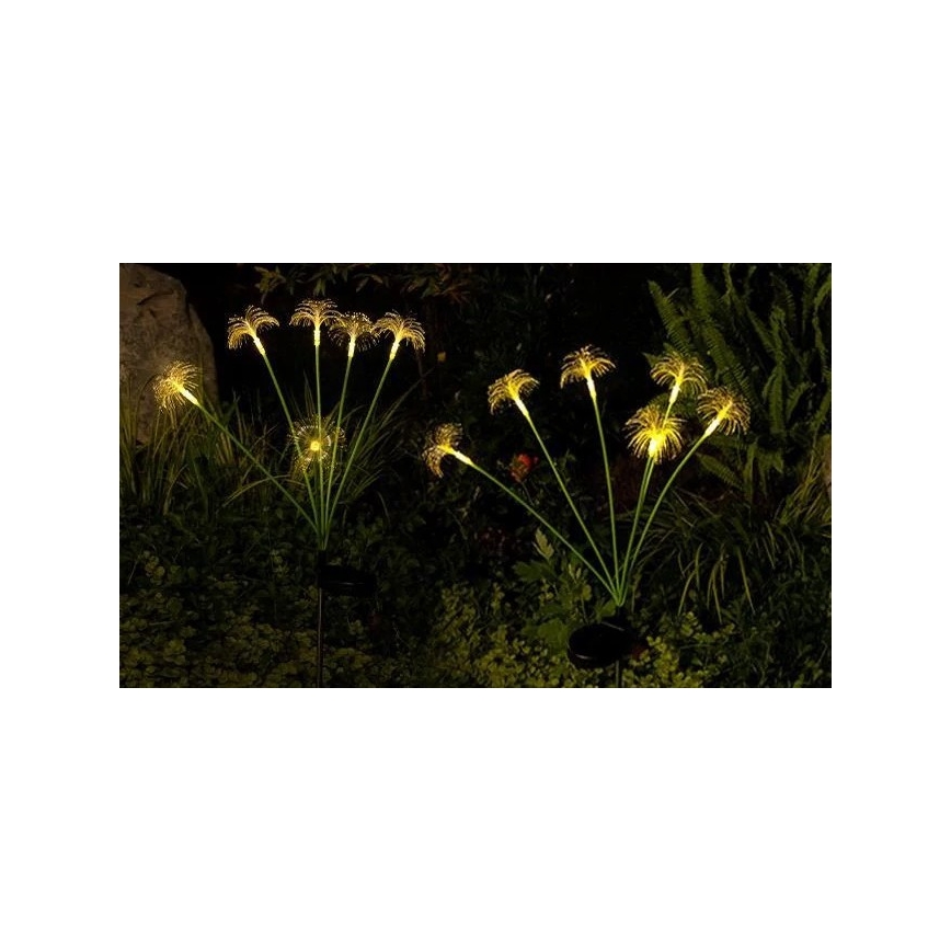 Solarna dekoracyjna oprawa LED z czujnikiem 6xLED/1,2V 3000K 77 cm 600 mAh IP44