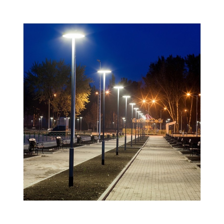 Solarná lampa LED zewnętrzna z czujnikiem SOLSUMI LED/25W/3,2V IP54 25000 mAh + zdalne sterowanie