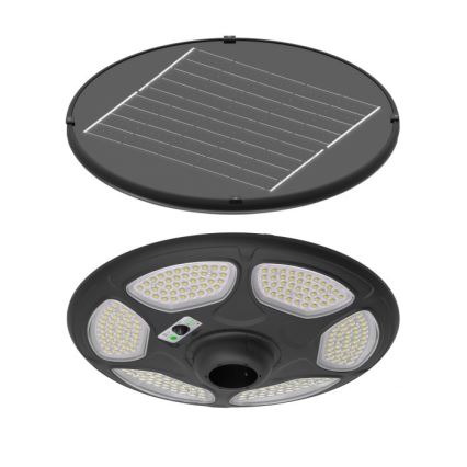 Solarná lampa LED zewnętrzna z czujnikiem SOLSUMI LED/25W/3,2V IP54 25000 mAh + zdalne sterowanie
