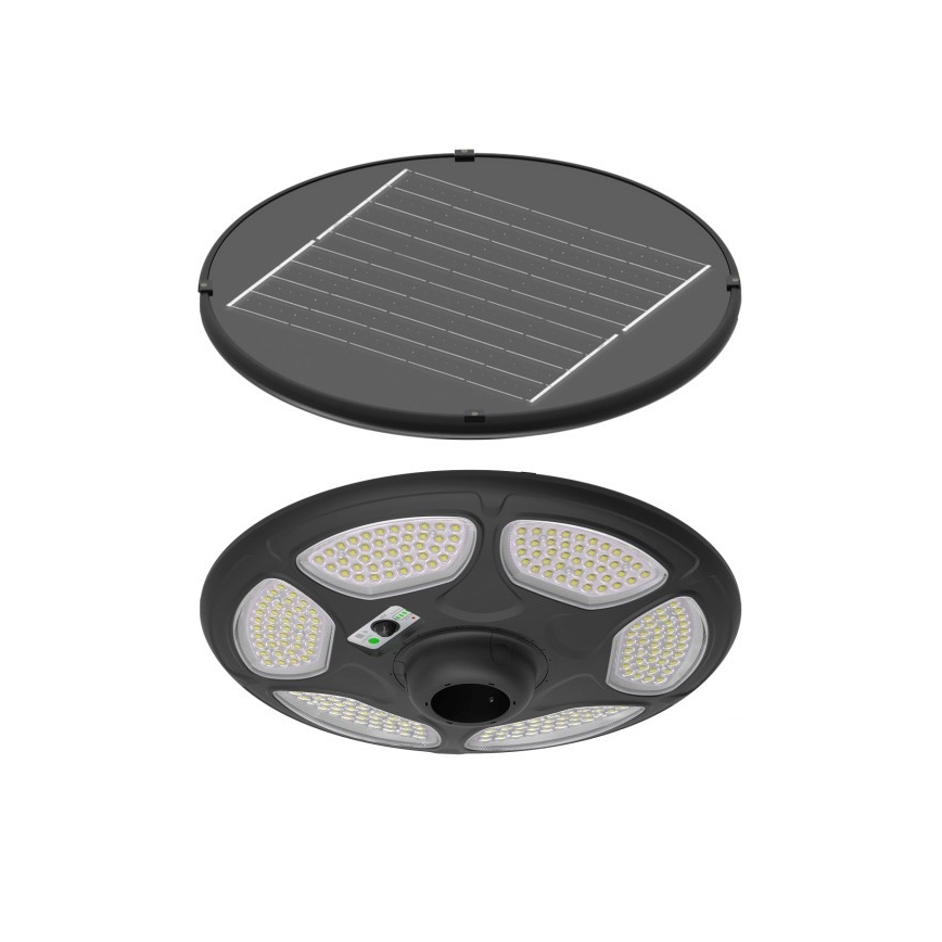 Solarná lampa LED zewnętrzna z czujnikiem SOLSUMI LED/25W/3,2V IP54 25000 mAh + zdalne sterowanie