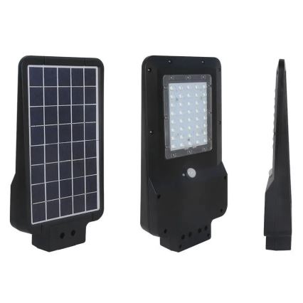 Solarna lampa uliczna LED z czujnikiem LED/15W/7,4V 6000K IP65 5400 mAh