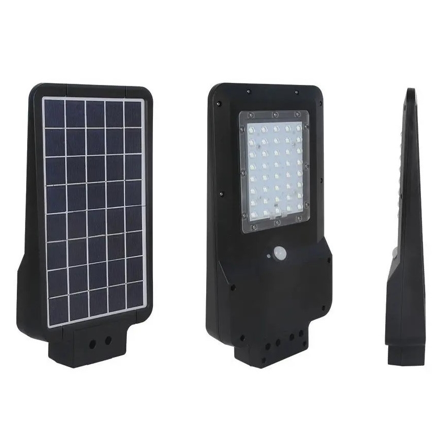 Solarna lampa uliczna LED z czujnikiem LED/15W/7,4V 6000K IP65 5400 mAh