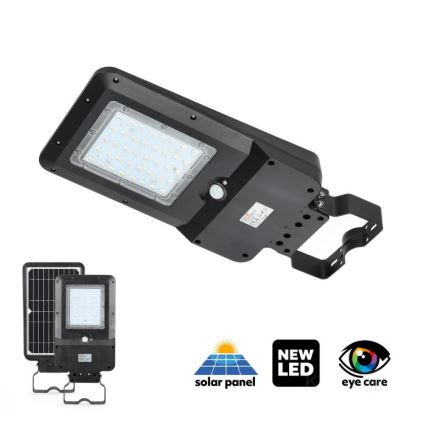 Solarna lampa uliczna LED z czujnikiem STREET LED/15 W/7,4 V 4000 K IP65 5400 mAh