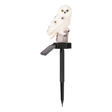 Solarny dekoracyjny lampion LED z czujnikiem 6xLED/1,2V 3000K 40 cm 600 mAh IP44 sowa