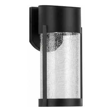 Solarny kinkiet LED/3,7V 300 mAh IP44 czarny