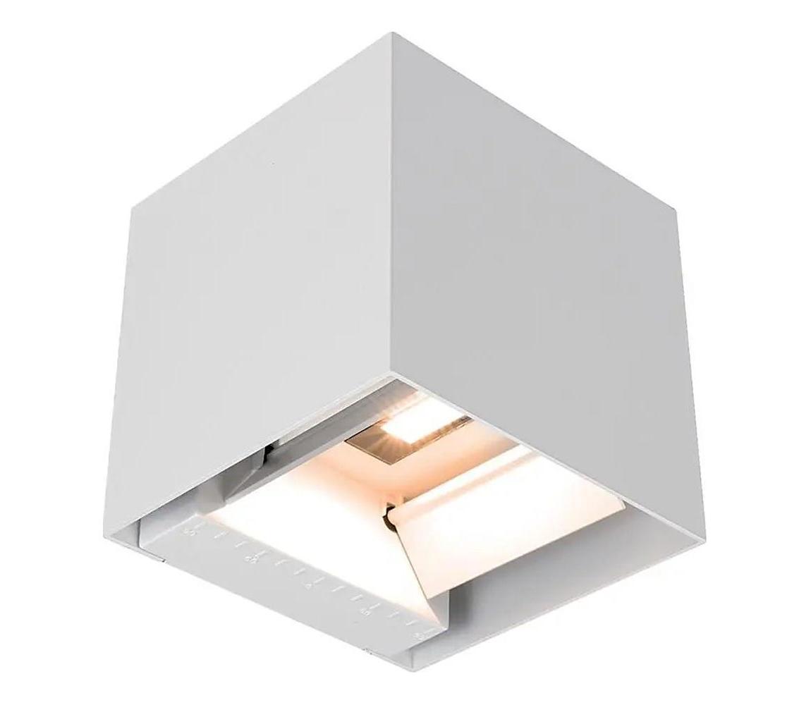 Solarny kinkiet LED z czujnikiem/9W/3,7V 3000/4000/5000K IP65 2600mAh biały