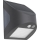 Solarny kinkiet LED z czujnikiem LED/3W/3,7V 3000/4000K 1200 mAh IP54 antracyt
