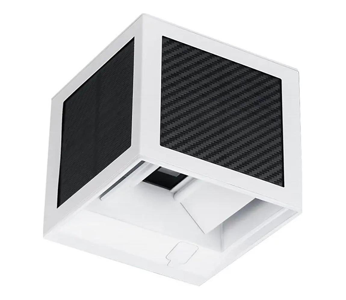 Solarny kinkiet LED z czujnikiem LED/9W/3,7V 3000/4000/6000K IP65 2600 mAh biały