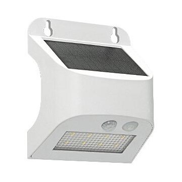Solarny kinkiet LED z czujnikiem SOLTO 3W/3,7V 4000K IP54 1200 mAh biały