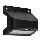 Solarny kinkiet LED z czujnikiem SOLTO LED/6W/3,7V 4000K IP54 2400 mAh czarny