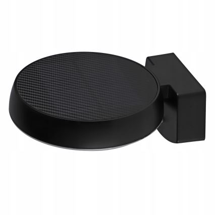 Solarny ściemnialny kinkiet ścienny LED z czujnikiem LED/3W/3,7V 1800 mAh IP54 czarny