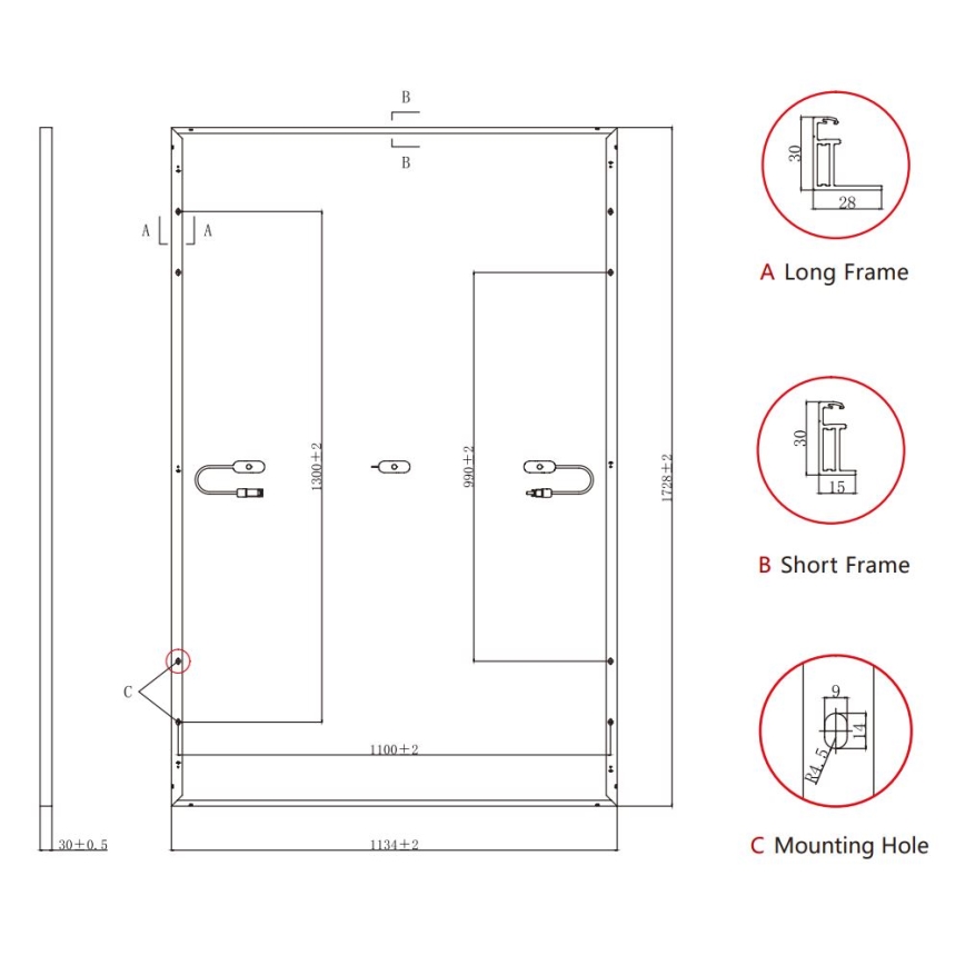 Solarny panel fotowoltaiczny Jolywood Ntype 415Wp IP68 bifacial - paleta 36 szt.