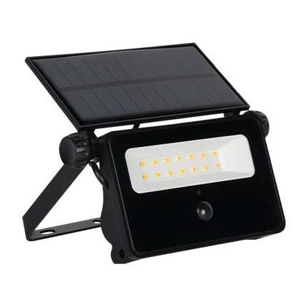 Solarny reflektor LED z czujnikiem LED/10W/5,5V IP65 1800 mAh