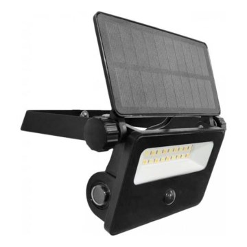 Solarny reflektor LED z czujnikiem NCS G2 10W/3,7V 3000/4000/6500K IP54 1800 mAh