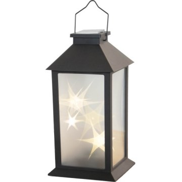 Solarny, wiszący lampion LED z czujnikiem CANDELIO STAR LED/1xAA 2700K IP44 200 mAh