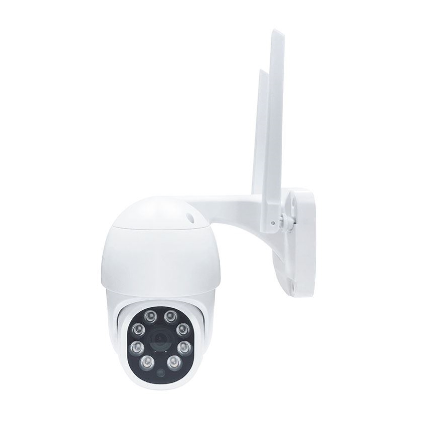 Inteligentna zewnętrzna kamera z czujnikiem 2K (3 MP), klasa ochrony IP65, łączność Wi‑Fi, kompatybilna z Tuya