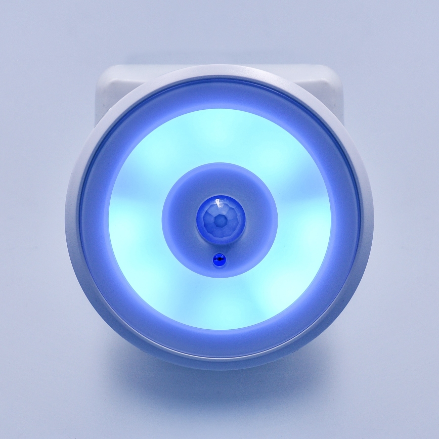 Bezprzewodowy dzwonek z oświetleniem LED i czujnikiem ruchu do gniazdka 230V IP55