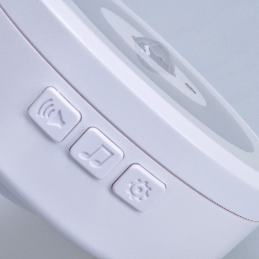 Bezprzewodowy dzwonek z oświetleniem LED i czujnikiem ruchu do gniazdka 230V IP55