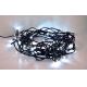 LED Łańcuch bożonarodzeniowy 400xLED/8 funkcji 25m IP44 zimna biel