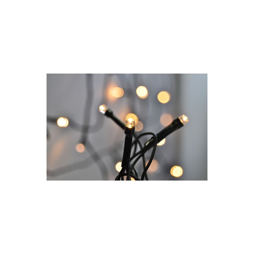 LED Świąteczny łańcuch zewnętrzny 20 m 400xLED/230V IP44 3000K
