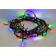 LED Zewnętrzny łańcuch bożonarodzeniowy 200xLED/8 funkcji IP44 25m wielobarwny