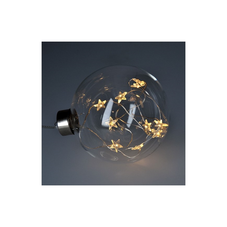 LED Kule świąteczne 10xLED/2xAA