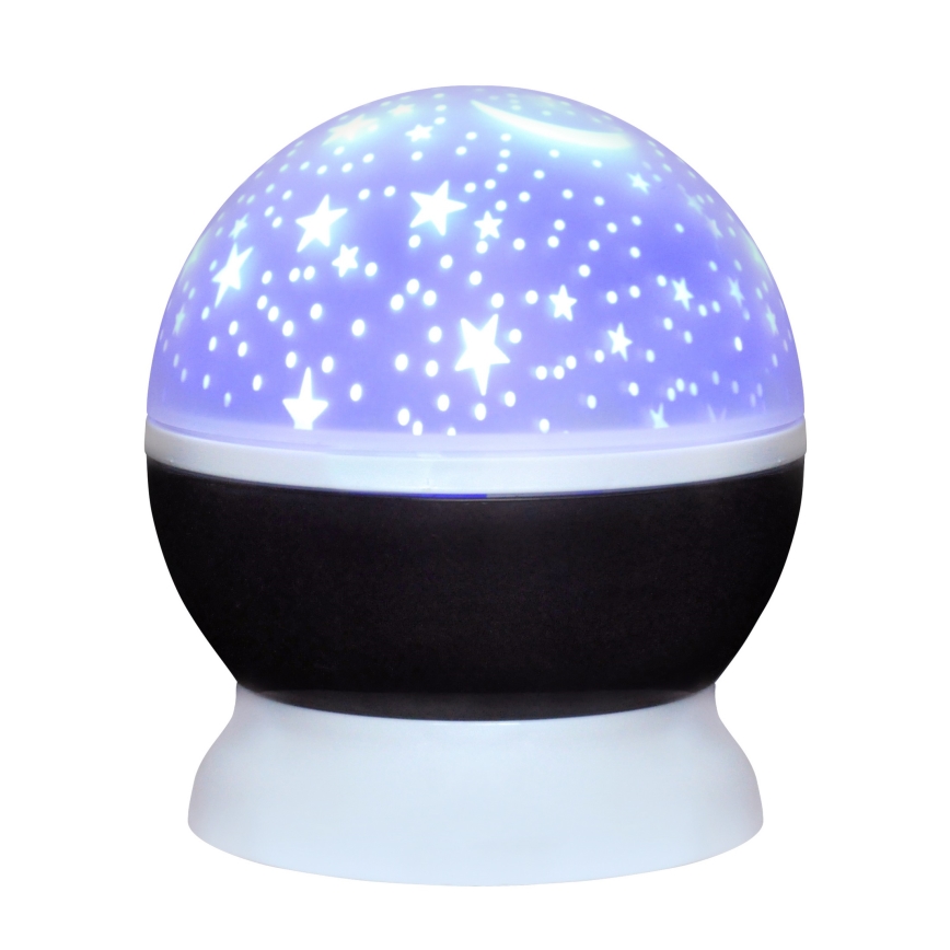 LED Projektor świąteczny USB 4xAAA