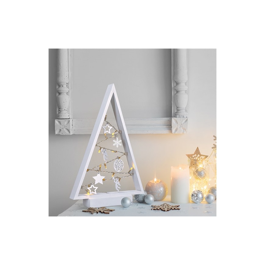 LED Dekoracja świąteczna 15xLED/2xAA