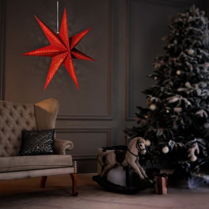 LED Dekoracja świąteczna LED/2xAA gwiazda