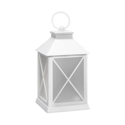 LED Świąteczna latarnia LED/2xAA ciepła biała