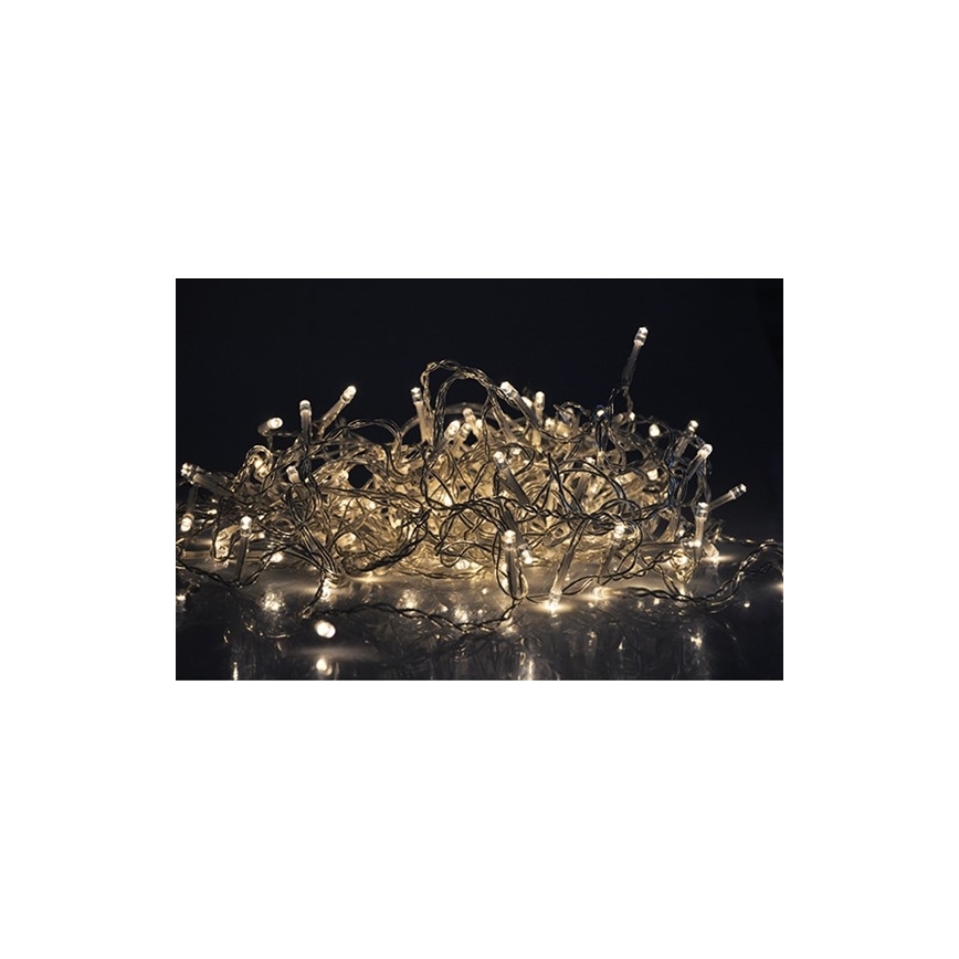 LED Zewnętrzna bożonarodzeniowa kurtyna świetlna 120xLED/230V 3 m IP44