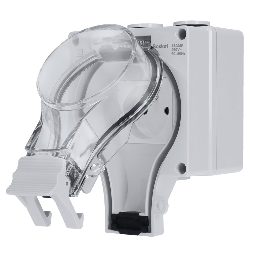 Gniazdo do wilgotnych pomieszczeń 230V/16A IP66