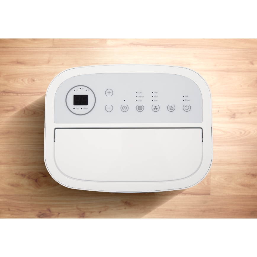 Inteligentna przenośna klimatyzacja 1340W/230V 12000BTU Wi-Fi Tuya + pilot zdalnego sterowania