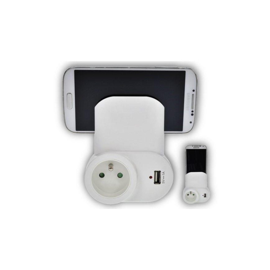 Adapter ładowania USB + gniazdo