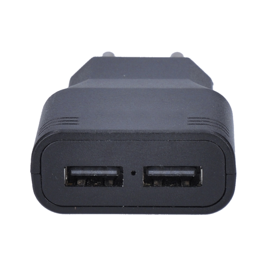 Solight USB Ładowany adapter, 2xUSB 3400mA/AC 230V