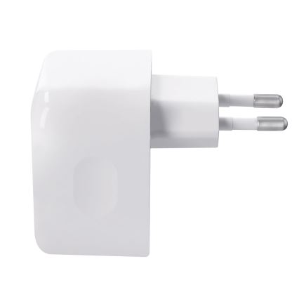 Adapter do szybkiego ładowania 2xUSB-C 36W biały