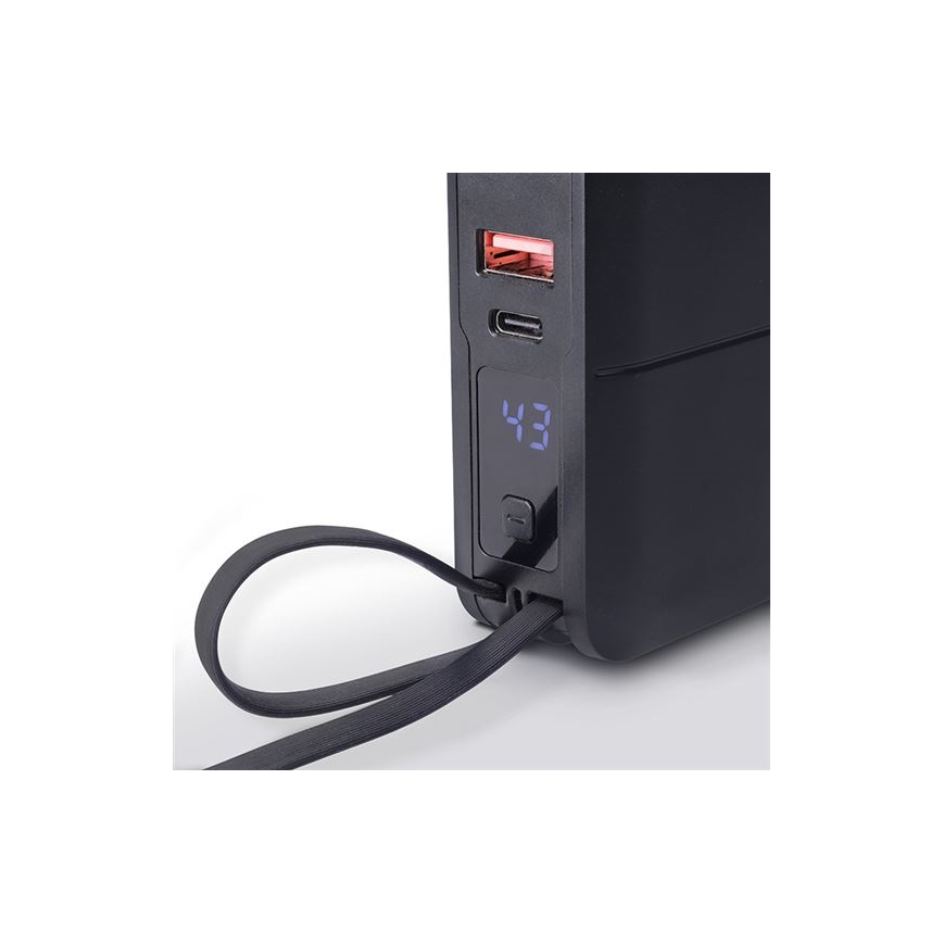 Powerbank z bezprzewodowym ładowaniem 10000 mAh/5V