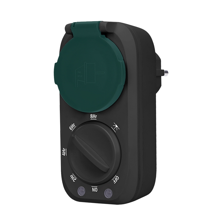 Timer z czujnikiem zmierzchu 3600W/230V IP44