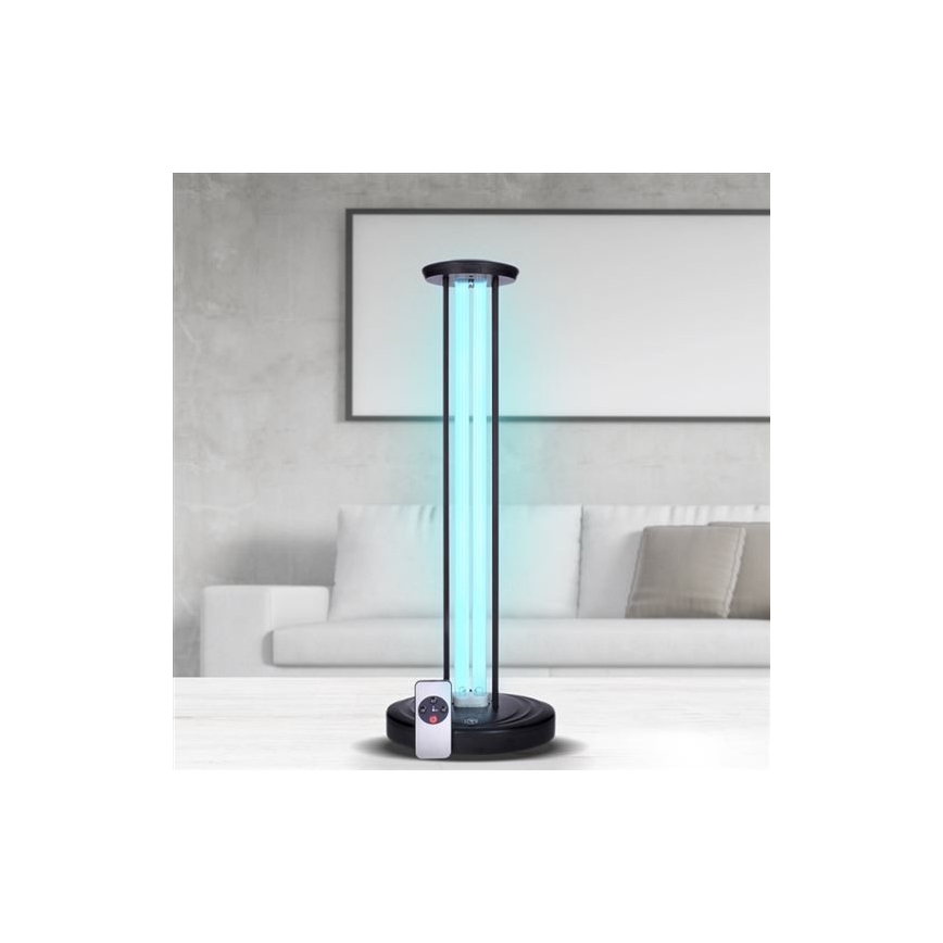 Dezynfekcyjna lampa bakteriobójcza UVC/100W/230V + pilot zdalnego sterowania